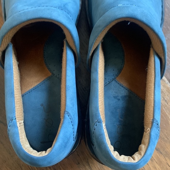 B.O.C. Women’s Clogs mule fashion shoes Navy Blue size 9M - Picture 6 of 12